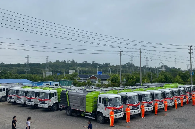 15天！YABO鸭脖环境快速响应客户需求，顺利交付约3000万元环卫装备